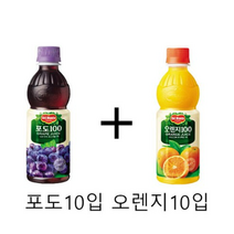 델몬트 포도 400ml 10입+오렌지 400ml 10입 총 20입, 9세트