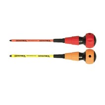 센툴 절연전공드라이버 6.3x100mm(일자) (샵)2 주황 파랑(랜덤) (1EA)드라이버 작업공구 수공구 드라이브 작업공구 드라이버 전공드라이버