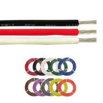 UL1007 AWG16 10M 절단판매/리드와이어 전선/색상선택, OR