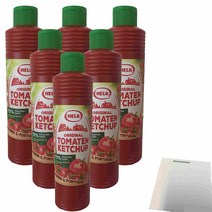 헬라 토마토 케첩 프루티 800mlx6개 토마토 70%, 1개