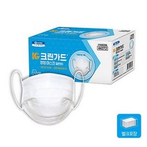 [크린가드] 유한킴벌리 크린 청정마스크 일반K 50매 44272, 1세트