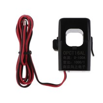 GHSHOP 현재 변압기 스플릿 코어 전류 트랜스포머 코일 센서 삼상 오프닝 유형 단위, 플라스틱, 블랙