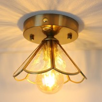 빛이야기 바람꽃 직부등 센서등 현관등 현관조명 현관센서등 베란다등 테라스조명 보조등 인테리어조명 스테인드글라스조명 예쁜현관등, LED볼램프12W(흰빛), 센서등-투명