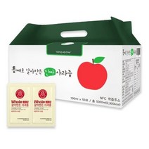 통째로 갈아만든 사과즙 일반파우치, 100ml, 150개