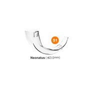 재사용 가능한 블레이드 신생아 어린이 성인 풀 터치 스크린 수술 삽관 유연한 밀러 디지털 비디오 후두경 4 개, 02 1PC S1 blades