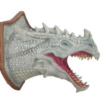 불멍가습기 uv가습기 기화식가습기 3d 공룡 머리 벽 펜던트 led 발광 스프레이 드래곤 전설 동상 홈, 유형 4