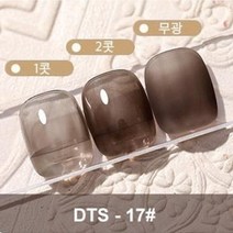 남다른 AS젤 네일 셀프네일 네일아트 내일재료 메니큐어 시럽젤 아이스젤, DTS #17 10ml