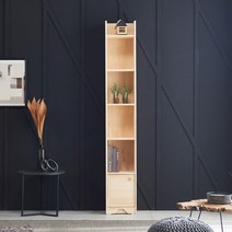 미송 6단 나비책장 310 원목책꽂이, 하문형