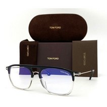 톰포드 FT5588-B 003 블랙 and Clear / 블루 블럭 54mm 안경 TF5588-B