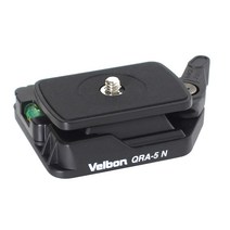Velbon 삼각대 액세서리 QRA-5N 퀵 슈셋 레버 록 DIN 규격 슈 플레이트 대응 QRA-5 시스템 마그네슘제 408495