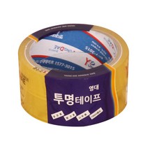 JJ Choice 영대투명2절테이프(24mmx25m), 1개