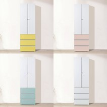 푸린 아기옷장 베이비장 600 초등학생 주니어 신생아 옷장 서랍장, 옐로우