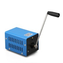생존키트 생존배낭 생존용품 재난 서바이벌 서바이벌키트 20W 비상 전기 핸드 크랭크 USB 소형 야외 캠핑 생존, 01 파란