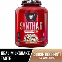 BSN 신타 6 웨이 쿠키 도넛 2.07kg SYNTHA-6 Whey 4.56lbs, 1개