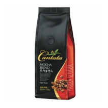 칸타타 원두커피 모카블렌드/1kg/미분쇄/롯데푸드 769EA, 1, 본상품선택