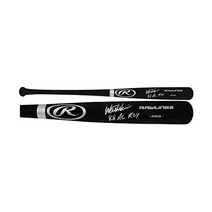 Walt Weiss Rollings Pro Stock Black Baseball Bat with 88 ALROY - MLB Bats 사인