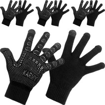 어택존 스마트폰 요술 장갑 4켤레 세트 터치 폰 기모 엠보싱 방한 겨울