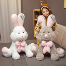 코스트코 대형 토끼인형 버니바니 대왕 애착 인형, 그레이, 150cm