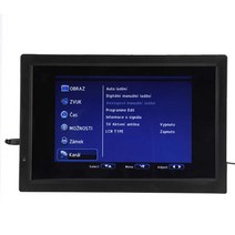 휴대용TV LEADSTAR 14 인치 HD 휴대용 TV ATV UHF VHF 디지털 및 아날로그 미니 소형 자동차 텔레비전 지원 USB MP3 VGA AV