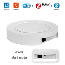 ZigBee유선 멀티 모드 게이트웨이 스마트 투야 앱 음성 제어 와이파이 블루투스 허브 무선 원격 컨트롤러 알렉사 구글 홈, [02] Wired multimode