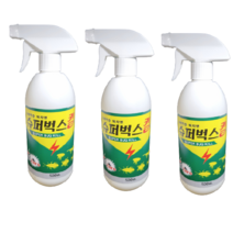 4배강력 슈퍼벅스킬500ml 3개 지네 거미 빈대 벼룩 진드기 노래기약 가정용 살충제, 500ml