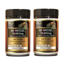 Go Healthy Mussel 19000mg 고헬씨 뉴질랜드 초록입홍합 고 머슬 19000mg 100캡슐 2팩