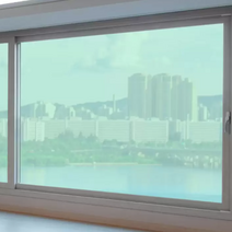 [AMISO] 사계절 에너지 절감 솔루션 JEVISCO 열차단 필름 1x5m, 그린