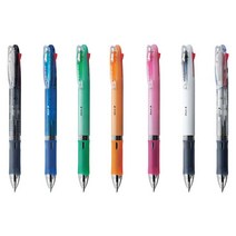 제브라 클립온 슬림 4색 멀티펜 B4A5 슬림 바디, 블랙