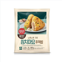 햇반 CJ 쿡반 참치마요주먹밥 500g, 16개, 800g