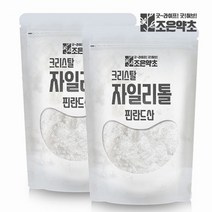 조은약초 핀란드산 자일리톨 크리스탈 500g x 2개 기타가루