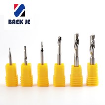 1FAM 정날 알루미늄용 외날 초경 엔드밀 1mm~3mm 업컷 up cut endmill, 1FAM0204