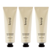 고유지 잇몸집중 소금치약 100g, 3개
