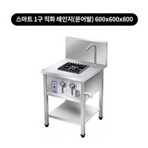 스마트 직화 레인지 1구.2구, LPG（프로판가스용）, 1구 직화 레인지, 문어발