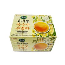 [유니여니] 샘표 순작 유기농 옥수수 수염차 (40T) 유기농 옥수수 차, 1개