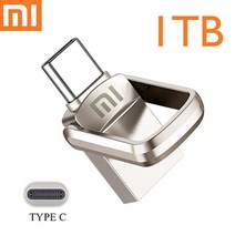 Xiaomi 고속 USB 스틱 TYPE-C 3.1 2 1 OTG 펜 드라이브 회전 플래시 디스크 메모리 비즈니스 선물 PC TV, [04] 1TB