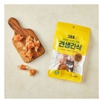 그르르 견생간식 닭가슴살말이 황태 240g 어바웃펫