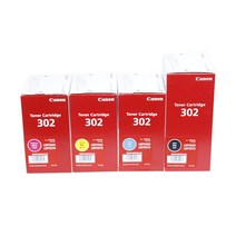 캐논 정품인증 LBP 5970 토너 4색1세트 CRG-302 BK/C/M/Y 평균 검정 10000매/칼라 각 6000매, 1개, 검정+칼라