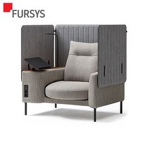 퍼시스 PLAYWORKS CSA601TVLF/VRF 플레이웍스 소파_독립형/ 기능형 (LED램프+멀티탭+랩탑거치대+팰트스크린), VR(우형)_2M4C