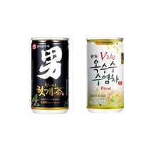 제트그로스 광동 헛개차 180ml 30캔 + 광동 옥수수 수염차 180ml 30캔, [총60캔]