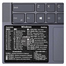 레퍼런스 키보드 바로 가기 스티커 접착제 PC 노트북 데스크탑 애플 맥 윈도우 포토샵 1 피스, 한개옵션2, 01 Window, 한개옵션1