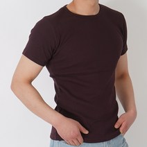 [비투디엠] 탄력좋은 남자 반팔 남성 티셔츠 면 스판