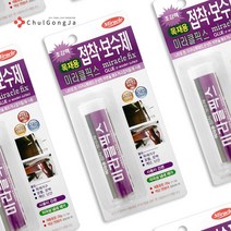 미라클픽스 다용도 에폭시 접착제 만능 금속 본드 수중 목재 타일 석재 욕조 물탱크 배관 틈새 메꿈제 퍼티 보수제, 목재용 대, 2개입