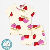 모이모이깜피(I) 모이모이깜피 NC05 자가드면반팔상하 UN23투하트