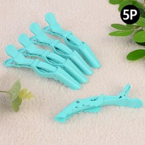 악어클립 머리 헤어핀 고정 집게핀 30개 메이크업 왕리본 염색 미용실 전문가용 톱니