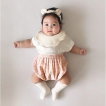 우이동금손 데일리 리틀 워싱체크 블루머