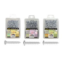 논프라피스 유니카 콘크리트 석고 앙카 한통 봉지 판매 칼브럭 없이 시공, 냄비머리 4x32 (150개)