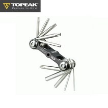 토픽 TOPEAK 공구 Mini 10 미니 휴대용 공구 세트 육각렌치 별렌치 자전거 정비 용품
