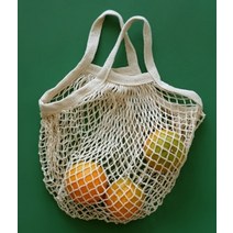 장바구니 쇼핑백 시장 휴대용 네트백 그물 마트 메쉬, 핑크CM000443