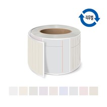 컬러 포스트잇(리무벌) 메모스티커(200개) /문구 리무버블 메모지스티커, 5.R-40 투명 인덱스-1롤