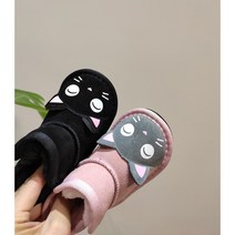 쥬아쥬아 바배신상 유아아동수염냥이어그부츠 주문폭주 블랙 핑크 185